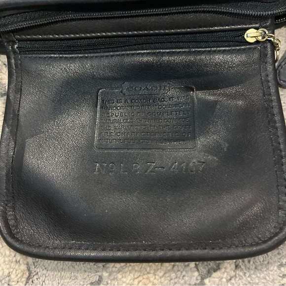 Vintage Coach Soho Mini Basket Bag 4107 Black Leather No HANG TAG - Picture 10 of 10